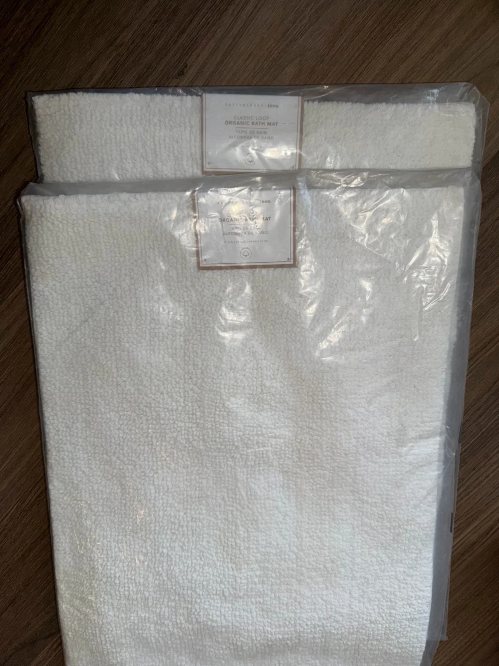 Pottery Barn Classic Organic Loop Bath Mat